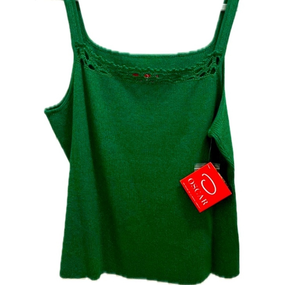 Oscar De La Renta Sweater Tank Top blouse, NWT